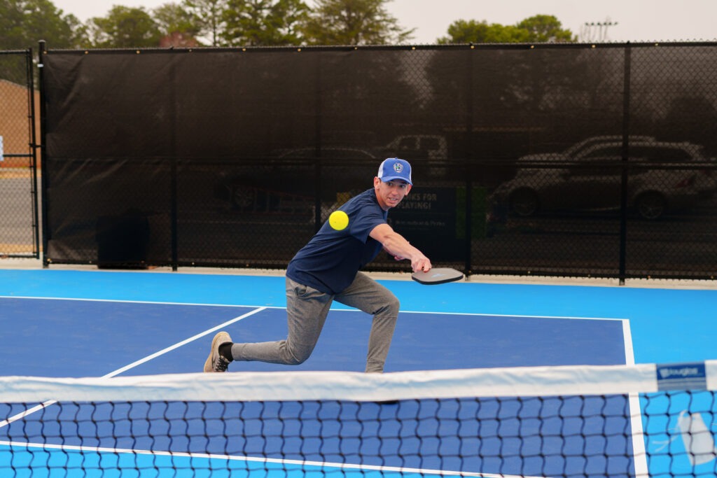 Playing PickleBall